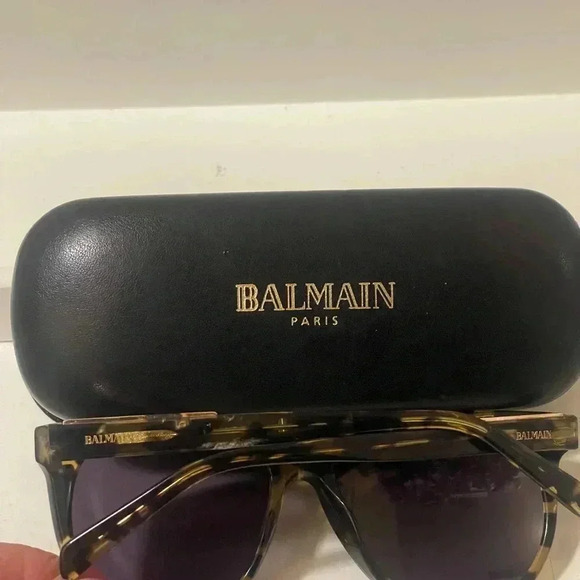 Balmain BL2105 05 Tortoise Brown Gold Sunglasses Brown Lens
57-17 145 France main image 7